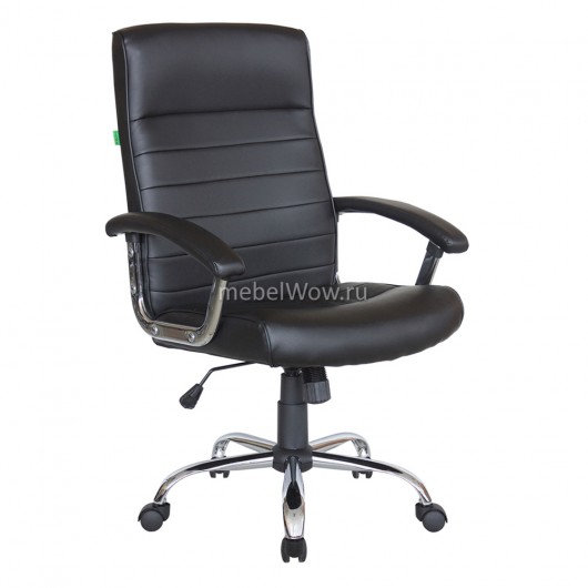 Кресло руководителя Riva Chair 9154 экокожа черный