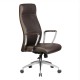 Кресло руководителя Riva Chair 9208 экокожа темно-коричневый