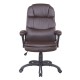 Кресло руководителя Riva Chair 9227 Бумер топ-ган экокожа темно-коричневый