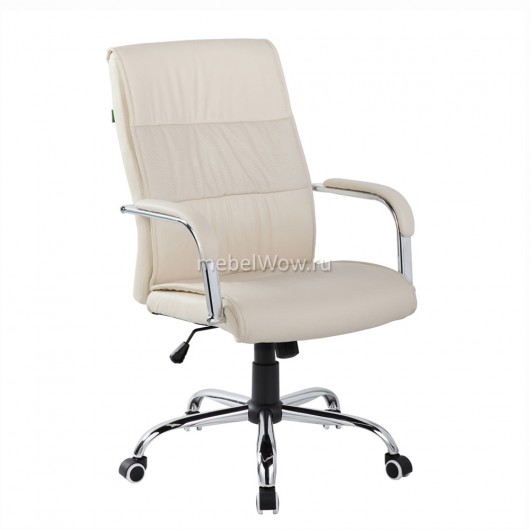 Кресло руководителя Riva Chair 9249-1 экокожа бежевый