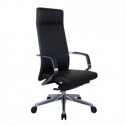 Кресло руководителя Riva Chair A1811 кожа черный