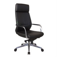 Кресло руководителя Riva Chair A1815 кожа черный