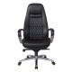 Кресло руководителя Riva Chair F185 кожа черный