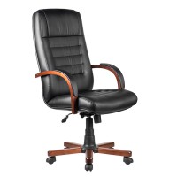 Кресло руководителя Riva Chair M 155 A экокожа черный