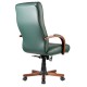 Кресло руководителя Riva Chair M 175 A кожа зеленый