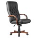 Кресло руководителя Riva Chair M 175 A кожа черный