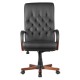 Кресло руководителя Riva Chair M 175 A кожа черный