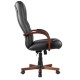 Кресло руководителя Riva Chair M 175 A кожа черный