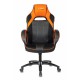 Кресло игровое Бюрократ VIKING 2 AERO ORANGE экокожа/ткань черный/оранжевый