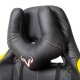 Кресло игровое Бюрократ VIKING 5 AERO YELLOW экокожа черный/желтый