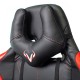 Кресло игровое Бюрократ VIKING 5 AERO RED экокожа черный/красный