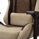 Кресло игровое Бюрократ VIKING 7 KNIGHT BR экокожа/ткань коричневый