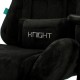 Кресло игровое Бюрократ VIKING KNIGHT LT20 ткань черный