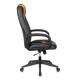 Кресло игровое Бюрократ VIKING-8N/BL-OR экокожа черный/оранжевый