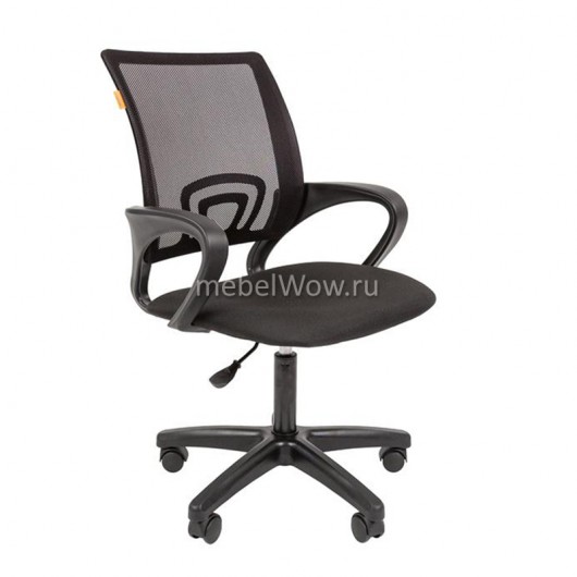 Кресло оператора EasyChair 304 LT ткань/сетка черный