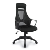 Кресло руководителя EasyChair 578 TC Black ткань/сетка черный