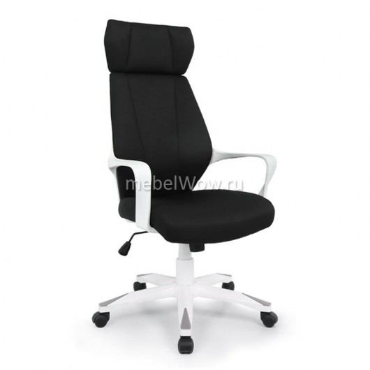 Кресло руководителя EasyChair 579 TC White ткань черный