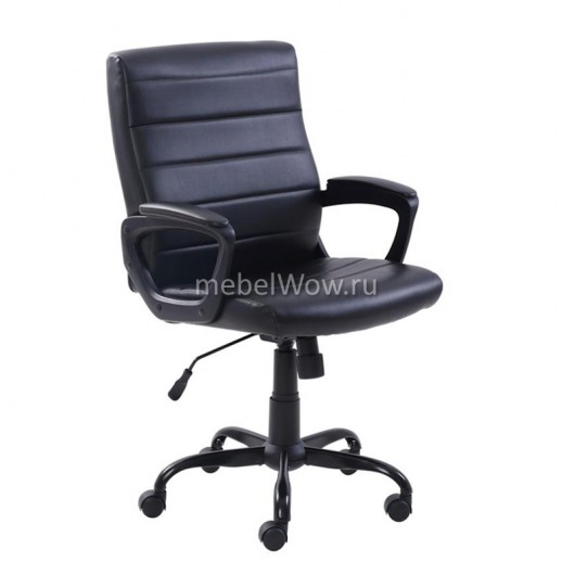 Кресло руководителя EasyChair 581 TR рециклированная кожа черный