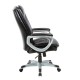 Кресло руководителя EasyChair 583 TR рециклированная кожа черный