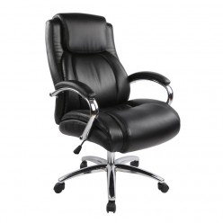 Кресло руководителя EasyChair 585 TR рециклированная кожа черный