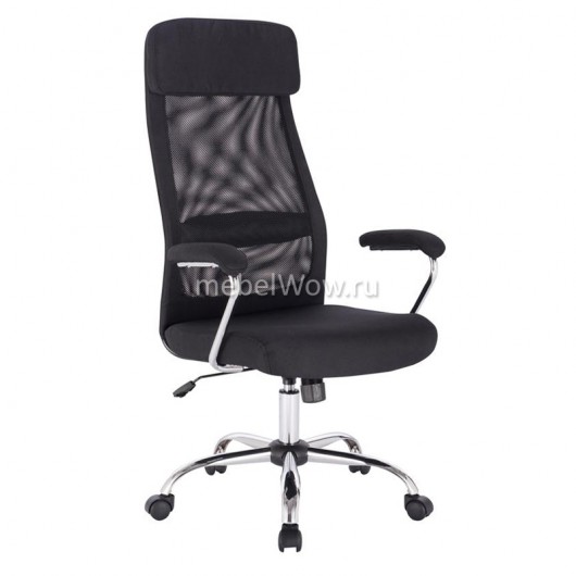 Кресло руководителя EasyChair 591 TC ткань/сетка черный