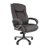 Кресло руководителя EasyChair 641 ткань серый