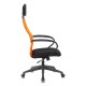 Кресло руководителя EasyChair 655 TTW экокожа/сетка черный/оранжевый