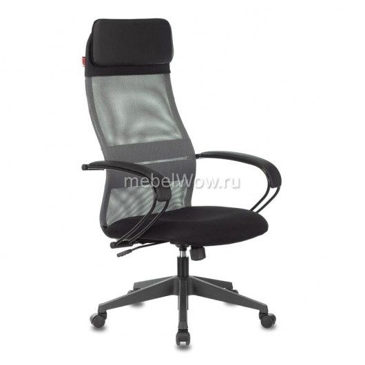 Кресло руководителя EasyChair 655 TTW экокожа/сетка черный/серый