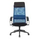 Кресло руководителя EasyChair 655 TTW экокожа/сетка черный/синий