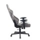 Кресло игровое Бюрократ VIKING X FABRIC ткань серый/серо-голубой