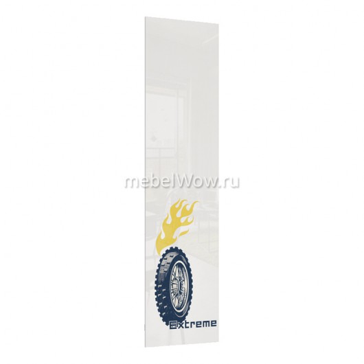 Дверь распашная Столлайн Модерн-Квадро СТЛ.417.01 белый/рисунок