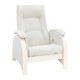 Кресло для отдыха с пуфом Milli Fly дуб шампань/светло-серый