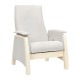Кресло для отдыха с пуфом Milli Sky дуб шампань/светло-серый