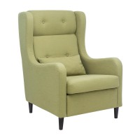 Кресло Leset Галант венге/зеленый