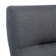 Кресло Leset Милано орех текстура/темно-серый