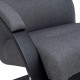 Кресло Leset Милано венге/темно-серый
