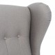 Кресло Leset Монтего венге/серый/темно-серый