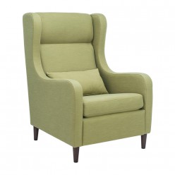 Кресло Leset Хилтон венге/зеленый
