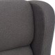 Кресло Leset Хилтон венге/темно-серый/серый
