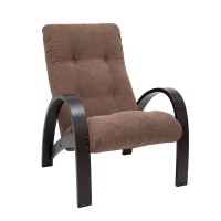 Кресло для отдыха Комфорт Модель S7 венге/коричневый