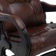 Кресло-глайдер Leset Модель 78 люкс венге/темно-коричневый