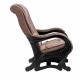 Кресло-глайдер Leset Модель 78 люкс венге/светло-коричневый