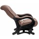 Кресло-глайдер Leset Модель 78 люкс венге/светло-коричневый