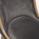Кресло Secret De Maison BUGATTI mod. 20-35 античный дуб/серый