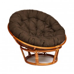 Кресло TetChair PAPASAN 23/01 W коньяк/коричневый