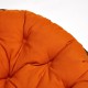 Кресло TetChair PAPASAN 23/01 W черно-коричневый/оранжевый