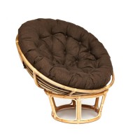 Кресло TetChair PAPASAN ECO P115-1/SP STD натуральный/коричневый