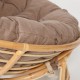 Кресло TetChair PAPASAN ECO P115-1/SP STD экошерсть натуральный/коричневый