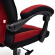 Кресло геймерское TetChair ARENA ткань бордовый/черный