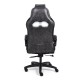 Кресло геймерское TetChair ARENA экокожа серый